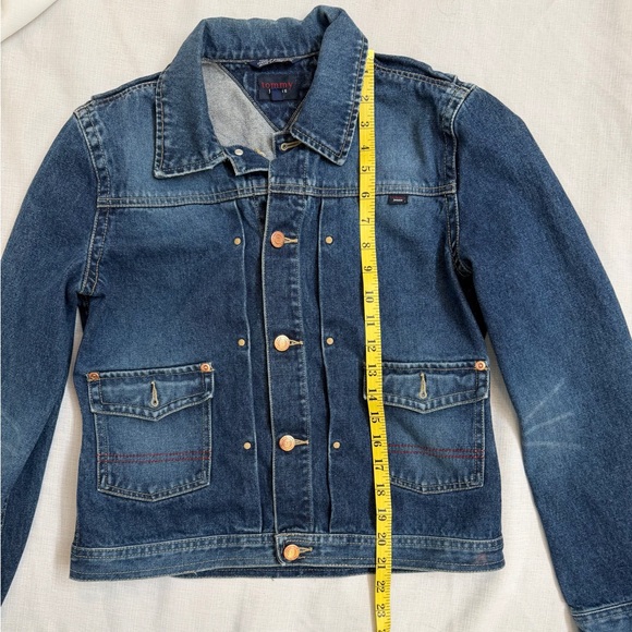 Tommy Hilfiger Jean Jacket Women’s Size Medium Vintage Y2K - Picture 9 of 10